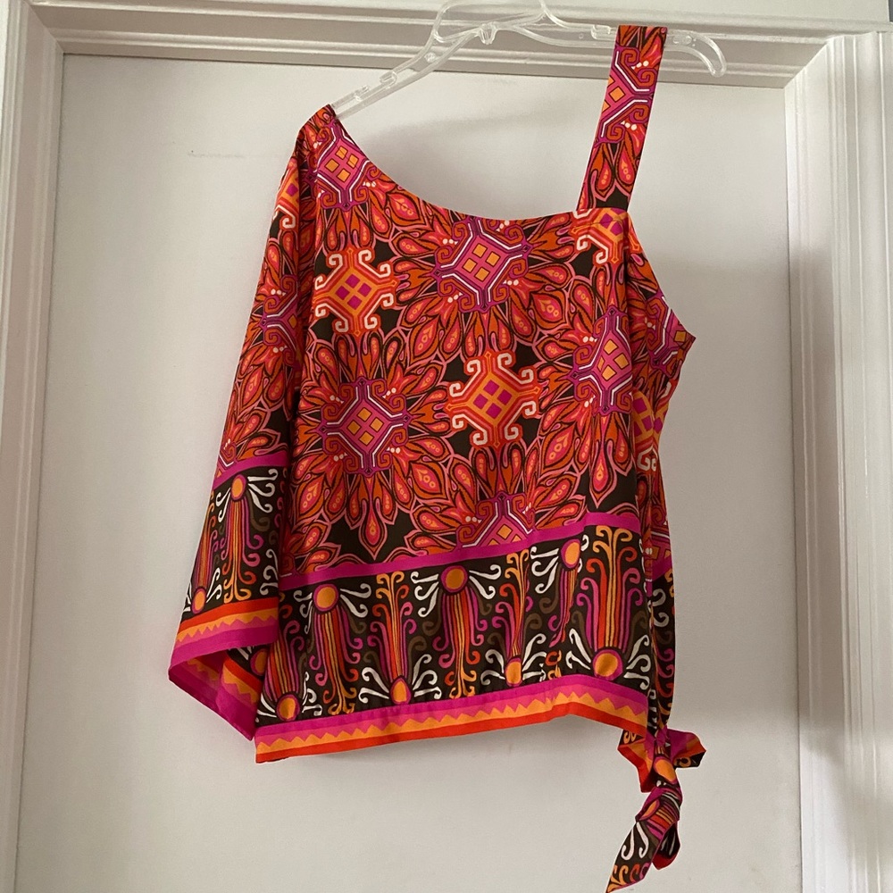 Orange styled top